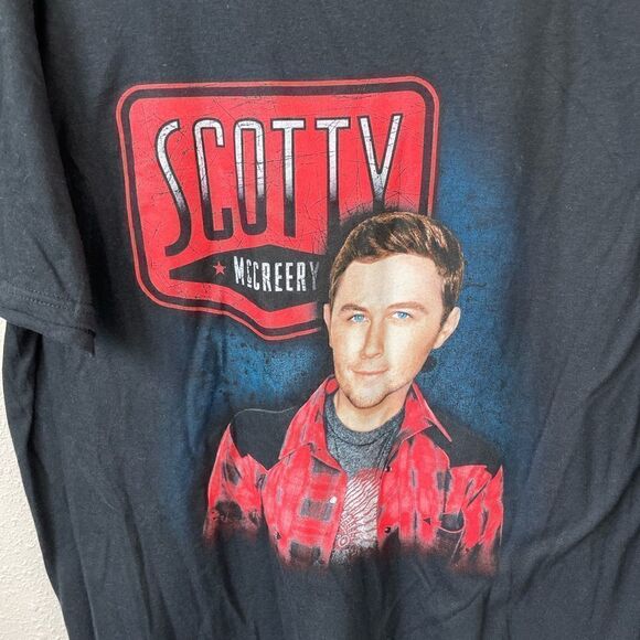Scotty McCrerry Concert T-Shirt Size L EUC - Picture 2 of 5